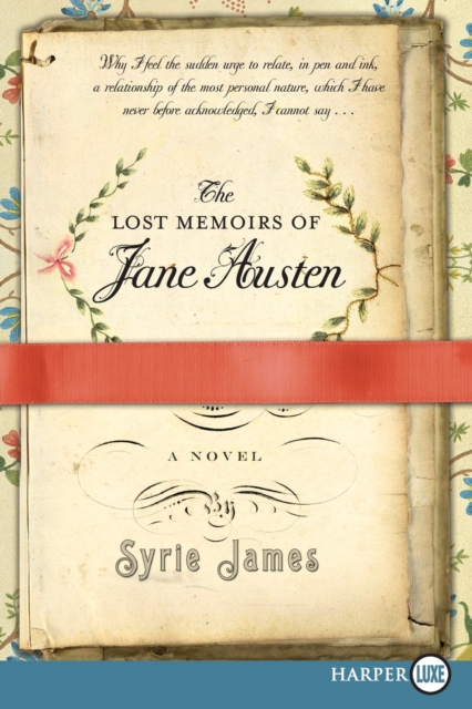 The Lost Memoirs of Jane Austen Large Print, Paperback / softback Book