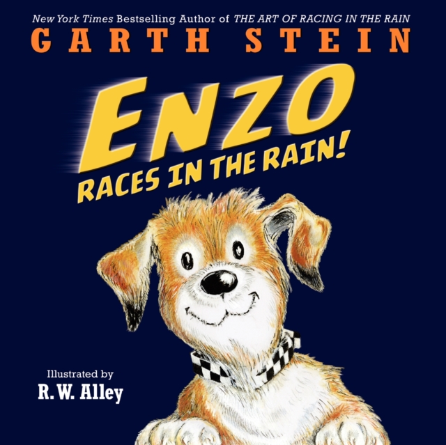 Enzo Races in the Rain!, Hardback Book