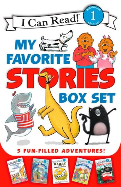 I Can Read My Favorite Stories Box Set : Happy Birthday, Danny and the Dinosaur!; Clark the Shark: Tooth Trouble; Harry and the Lady Next Door; The Berenstain Bears: Down on the Farm; Splat the Cat Ma, Paperback / softback Book