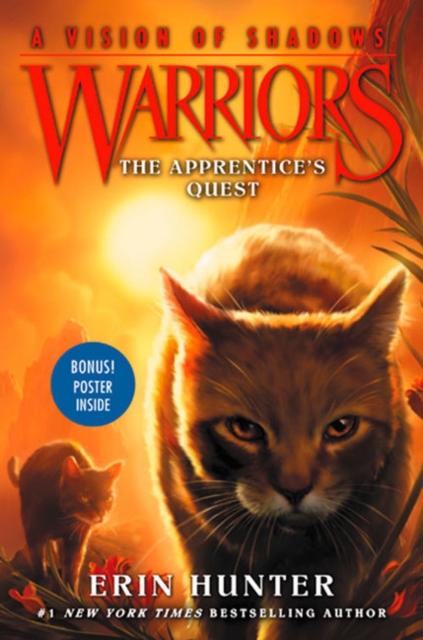 Warriors: A Vision of Shadows #1: The Apprentice's Quest, Hardback Book