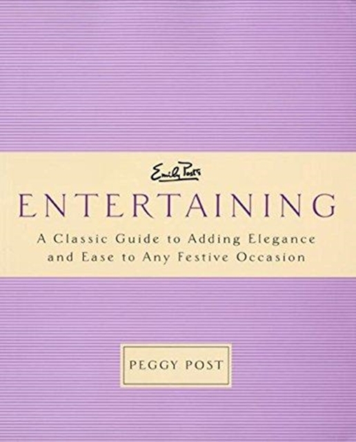 Emily Post's Entertaining, Paperback / softback Book