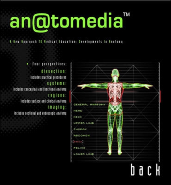 Anatomedia: Back CD, CD-ROM Book