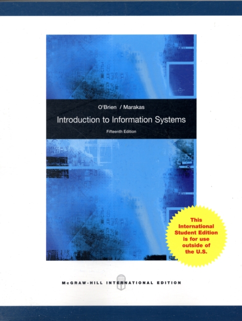 Introduction to Information Systems, Paperback Book