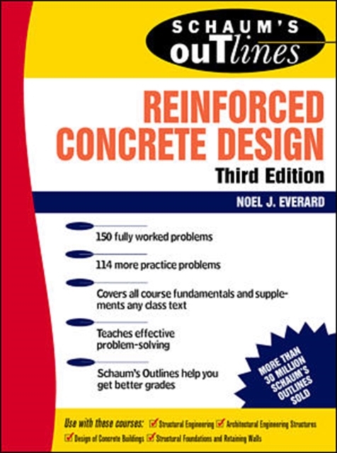 Schaum's Outline of Reinforced Concrete Design, Paperback / softback Book