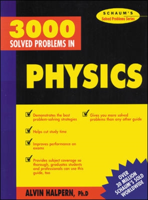 3,000 Solved Problems in Physics, Paperback / softback Book