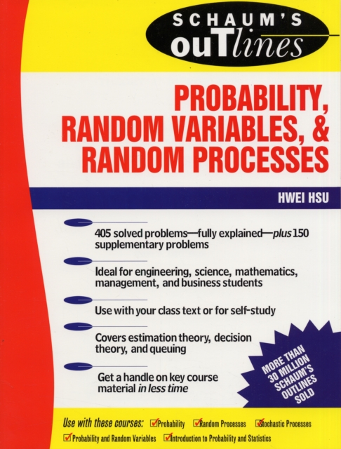 Schaum's Outline of Probability, Random Variables, and Random Processes, Paperback / softback Book