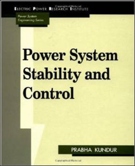 Power System Stability and Control, Hardback Book