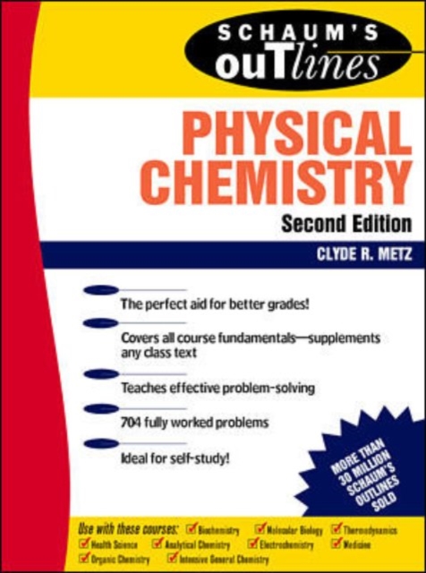 Schaum's Outline of Physical Chemistry, Paperback / softback Book