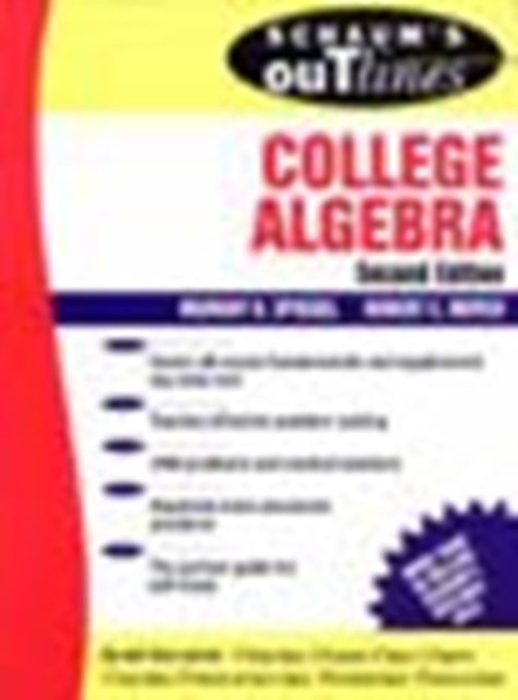 Schaum's Outline of College Algebra, Paperback / softback Book
