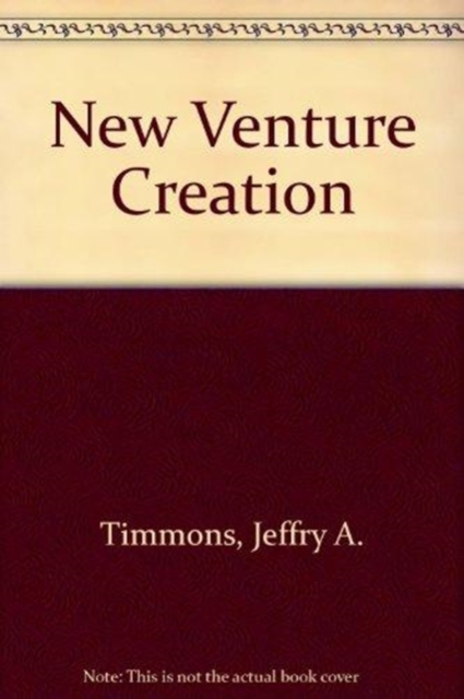 New Venture Creation, Mixed media product Book