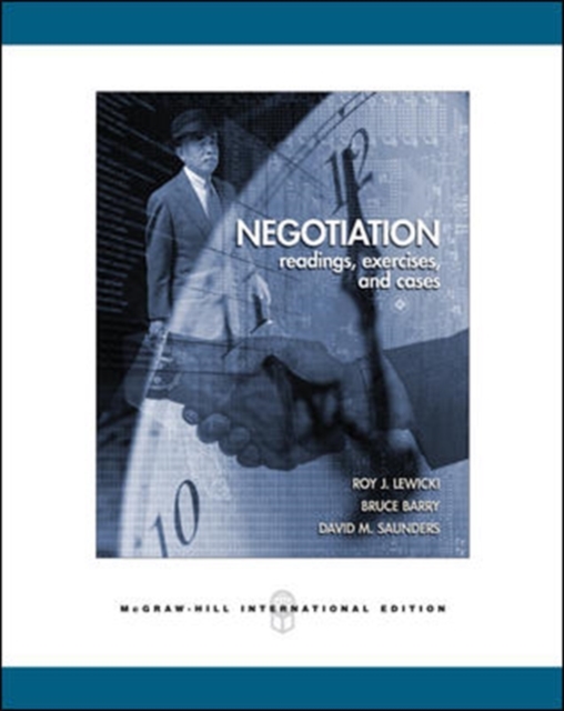 Negotiation: Readings, Exercises, and Cases, Paperback / softback Book
