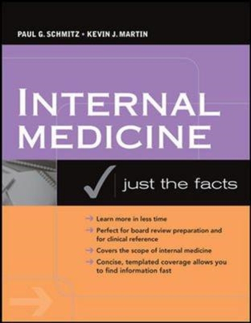 Internal Medicine: Just the Facts (Int'l Ed), Paperback / softback Book
