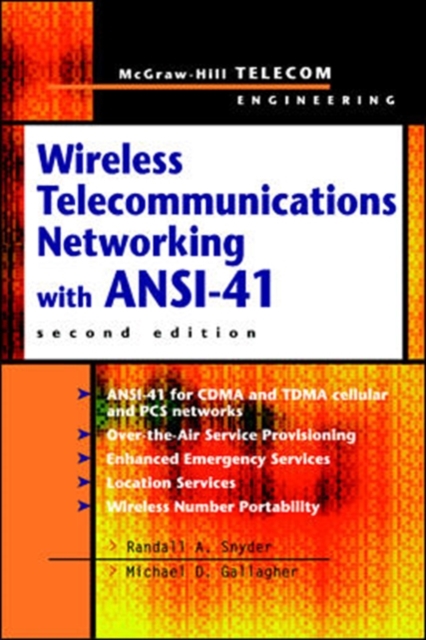 Wireless Telecommunications Networking with ANSI-41, Hardback Book