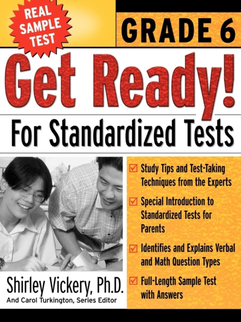 Get Ready! For Standardized Tests : Grade 6, Paperback / softback Book