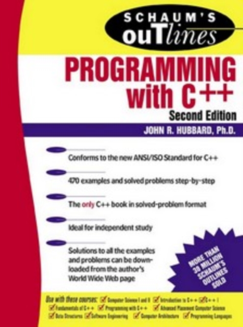 Schaum's Outline of Programming with C++, PDF eBook