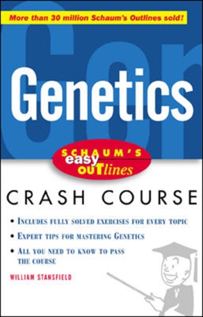 Schaum's Easy Outline of Genetics, Paperback / softback Book