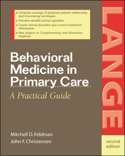 Behavioral Medicine in Primary Care, Paperback / softback Book