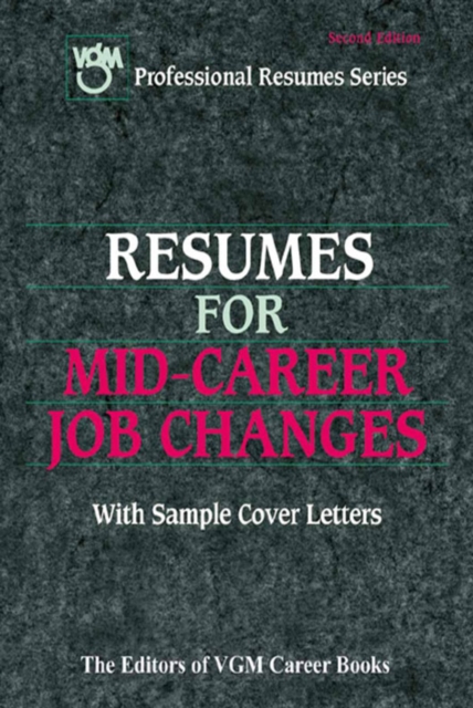 Resumes for Mid-Career Job Changes, PDF eBook