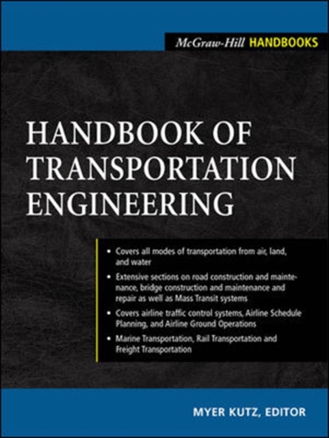 Handbook of Transportation Engineering, Hardback Book