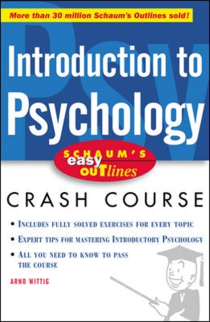 Schaum's Outline of Introduction to Psychology, PDF eBook
