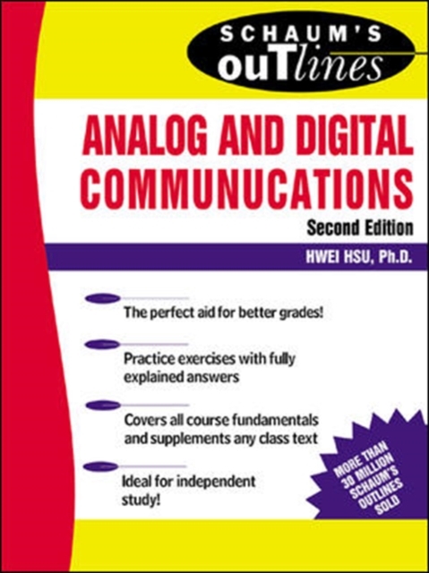 Schaum's Outline of Analog and Digital Communications, Paperback / softback Book
