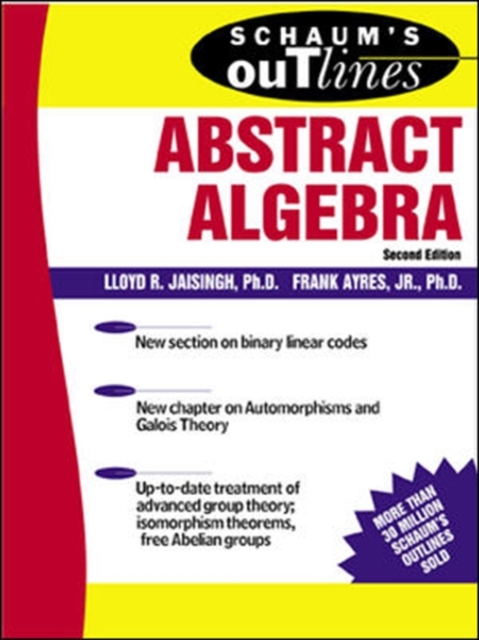 Schaum's Outline of Abstract Algebra, Paperback / softback Book