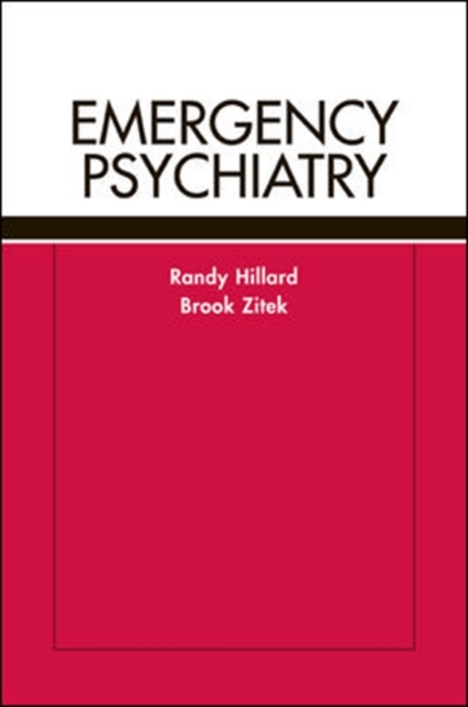 Emergency Psychiatry, Paperback / softback Book