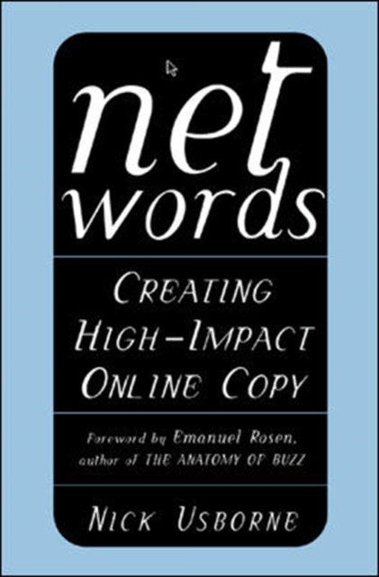 Net Words: Creating High-Impact Online Copy, PDF eBook