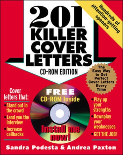 201 Killer Cover Letters (CD-ROM edition), PDF eBook