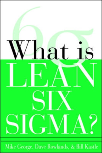 What is Lean Six Sigma, Paperback / softback Book
