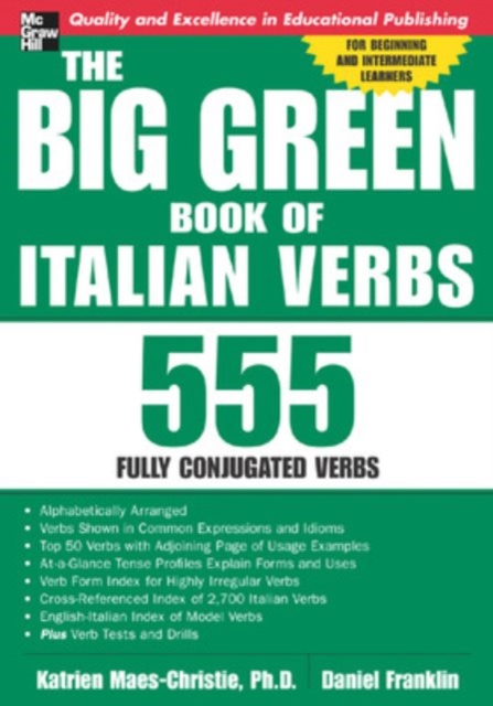 The Big Green Book of Italian Verbs, Paperback / softback Book