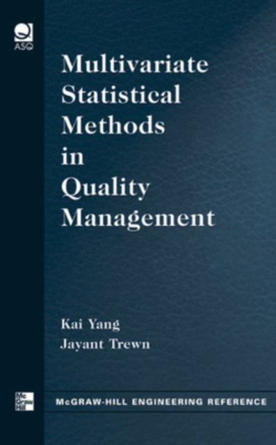 Multivariate Statistical Methods in Quality Management, Hardback Book