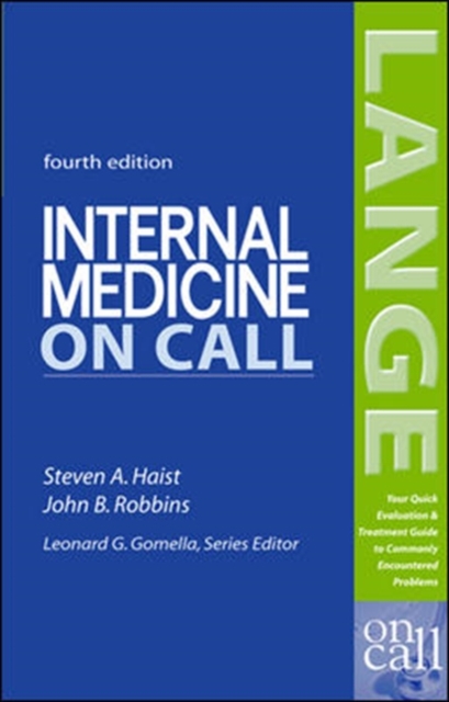 Internal Medicine On Call, Paperback / softback Book
