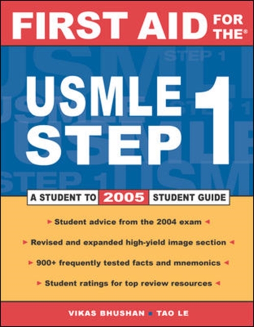 First Aid for the USMLE Step 1: 2005, Paperback / softback Book