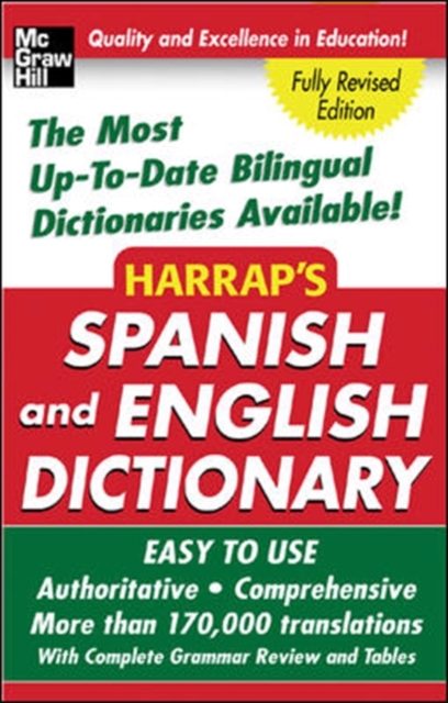 Harrap's Spanish and English Dictionary, Paperback Book