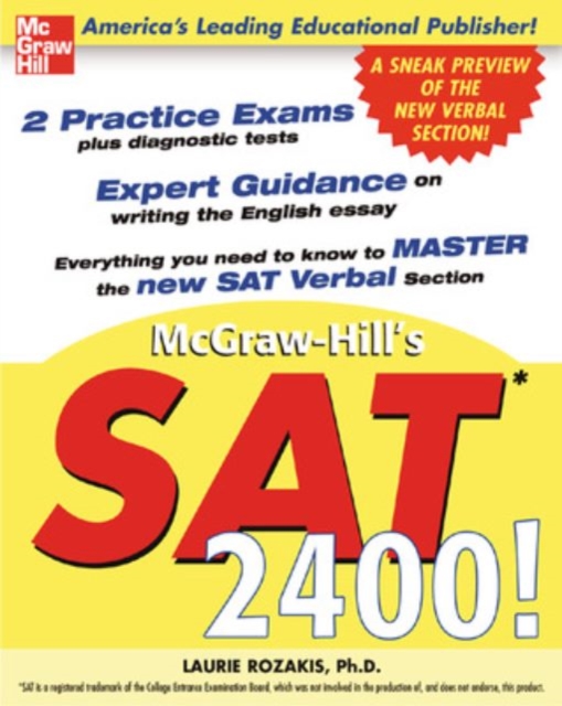 McGraw-Hill's SAT 2400!, PDF eBook
