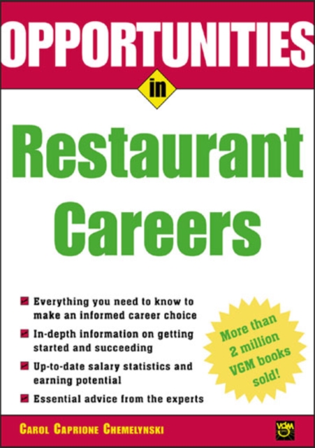 Opportunities in Restaurant Careers, PDF eBook