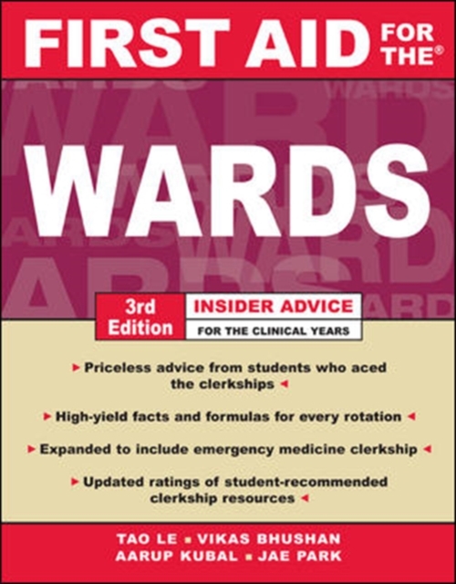 First Aid for the Wards, Paperback / softback Book