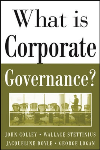 What Is Corporate Governance?, Paperback / softback Book