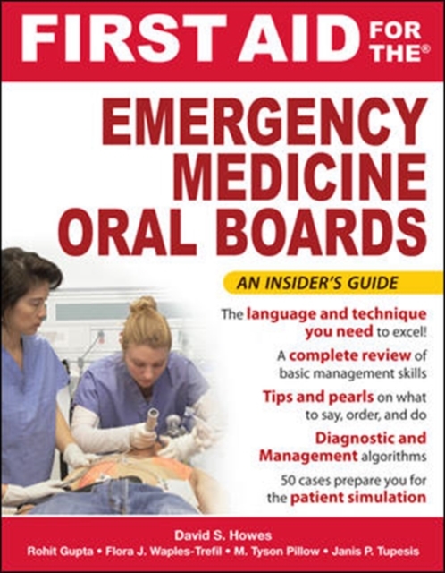 First Aid for the Emergency Medicine Oral Boards, Paperback / softback Book