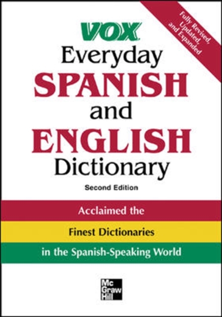 Vox Everyday Spanish and English Dictionary, Paperback / softback Book