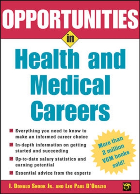 Opportunities in Health and Medical Careers, PDF eBook