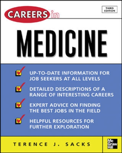Careers in Medicine, 3rd ed., Paperback / softback Book