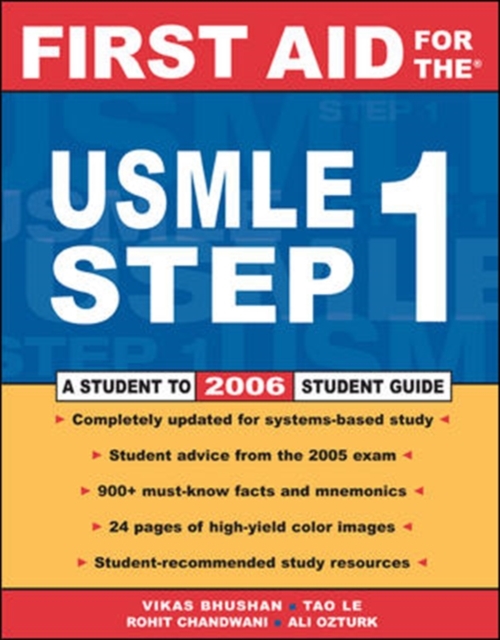 First Aid for the USMLE Step 1: 2006, Paperback / softback Book