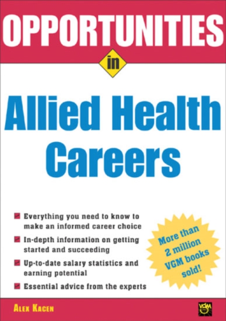 Opportunities in Allied Health Careers, revised edition, PDF eBook