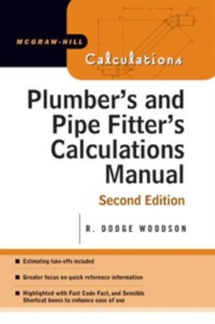 Plumber's and Pipe Fitter's Calculations Manual, PDF eBook