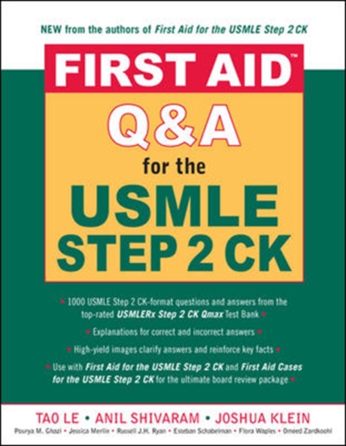 First Aid Q&A for the USMLE Step 2 CK, Paperback / softback Book