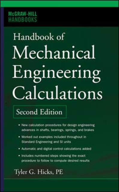 Handbook of Mechanical Engineering Calculations, Second Edition, PDF eBook