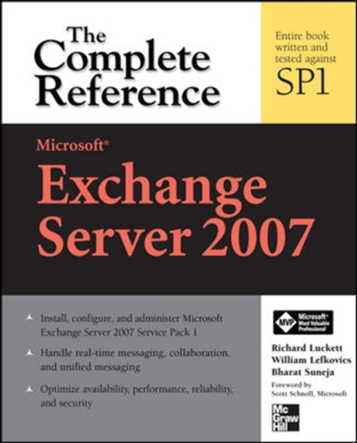 Microsoft Exchange Server 2007: The Complete Reference,  Book