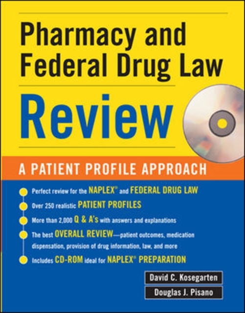 Pharmacy & Federal Drug Law Review: A Patient Profile Approach, PDF eBook